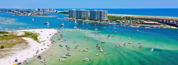 orange beach coastline